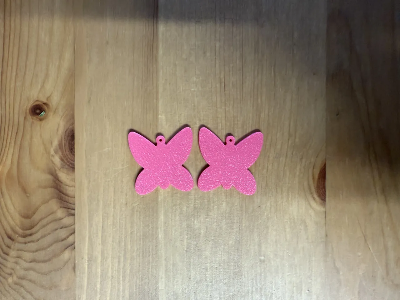 butterfly earrings view 2