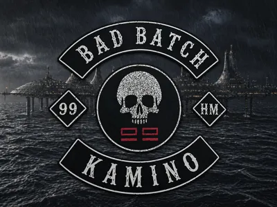 Bad Batch Biker Club Plaque