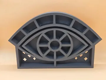 Modelo para impresión 3D: Mystisches Auge – Kristall- & Edelstein-Display — vista de referencia 5