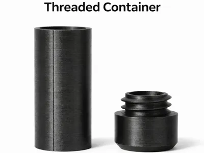 Threaded Container