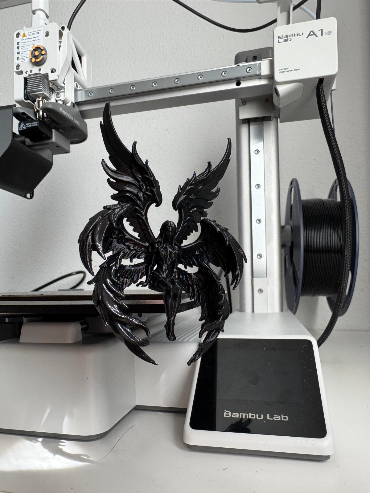 Miniatura 2 do modelo 3D 端坐天使（桌角装饰）
