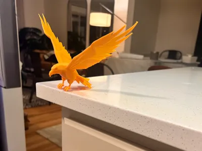 Freedom the Low Poly Eagle