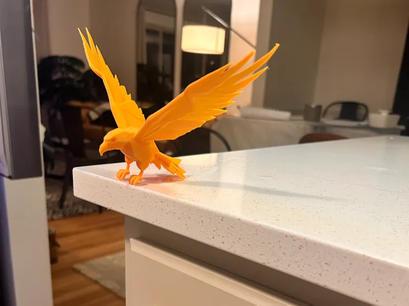 Freedom the Low Poly Eagle