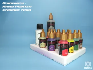 Gridfinity Army Painter Storage Tray