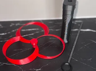 AeroRing Snap-Launch Spinner