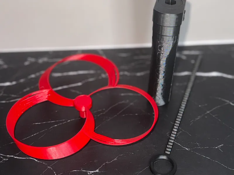 AeroRing Snap-Launch Spinner