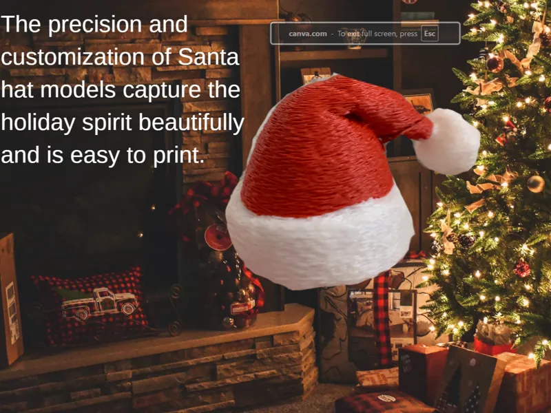 cute little Santa hat
