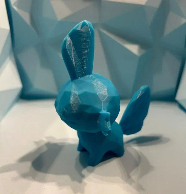 Statue low poly Pokémon Mudkip
