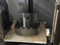 0.16mm layer, 3 walls, 15% infill, 5 top layers, 4 bottom layers