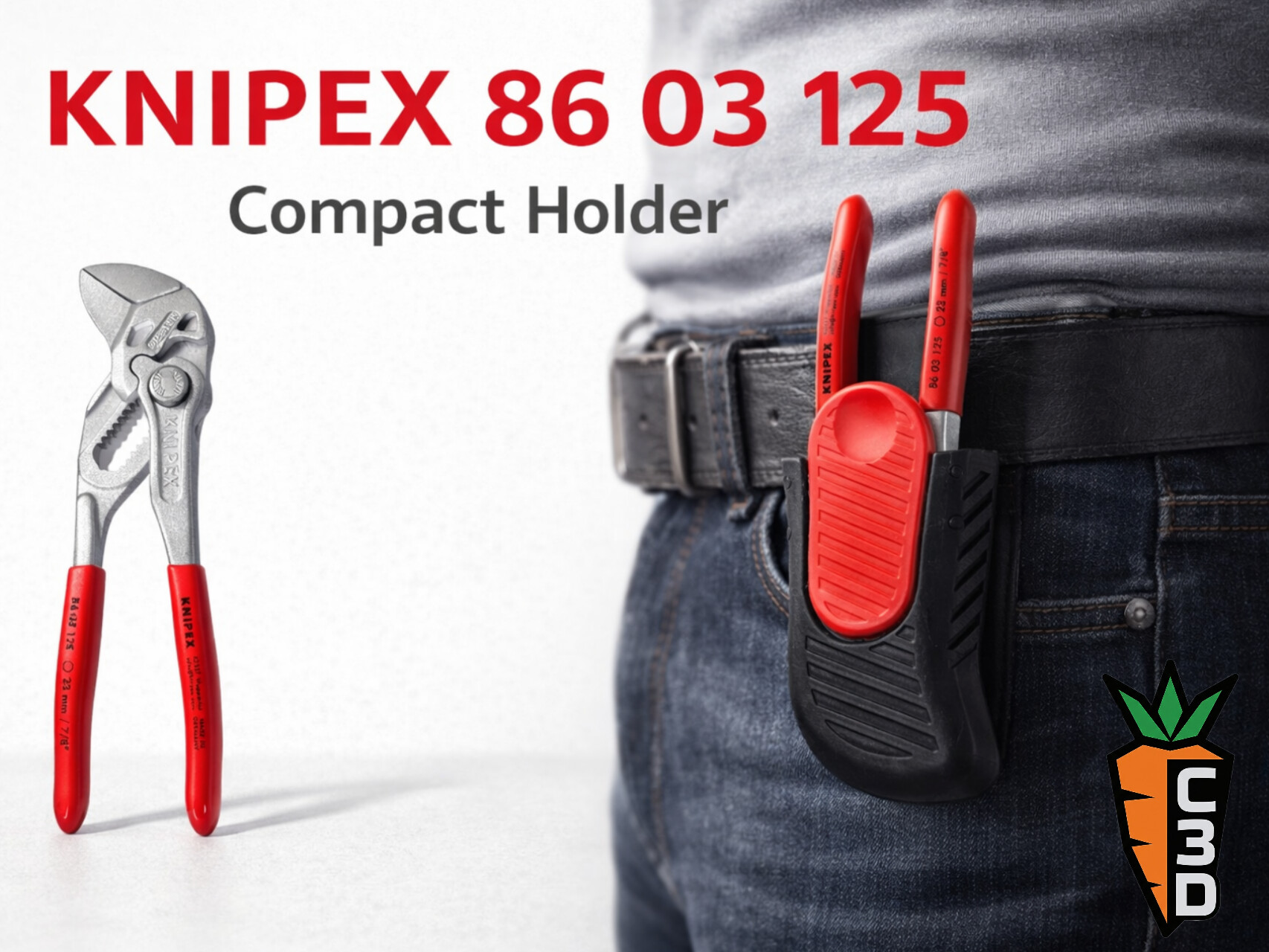 Knipex Pliers Safety Holster – 86-03-125 mm