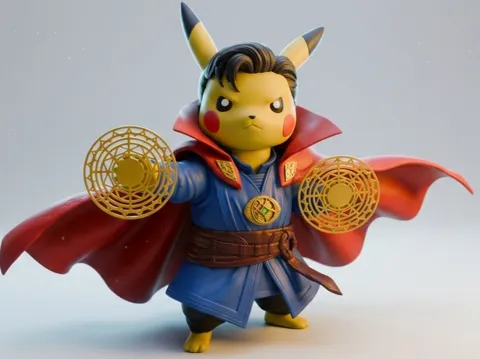 Accesorio para impresora 3D: Dr Strange - Pikachu No AMS (Multiparts) — referencia de MakerWorld
