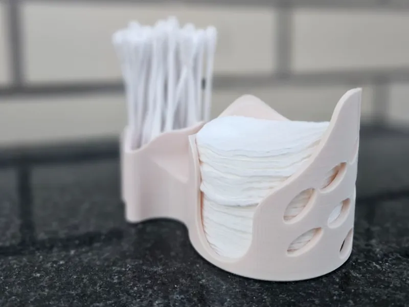 CottonPad&Q-Tip Organiser