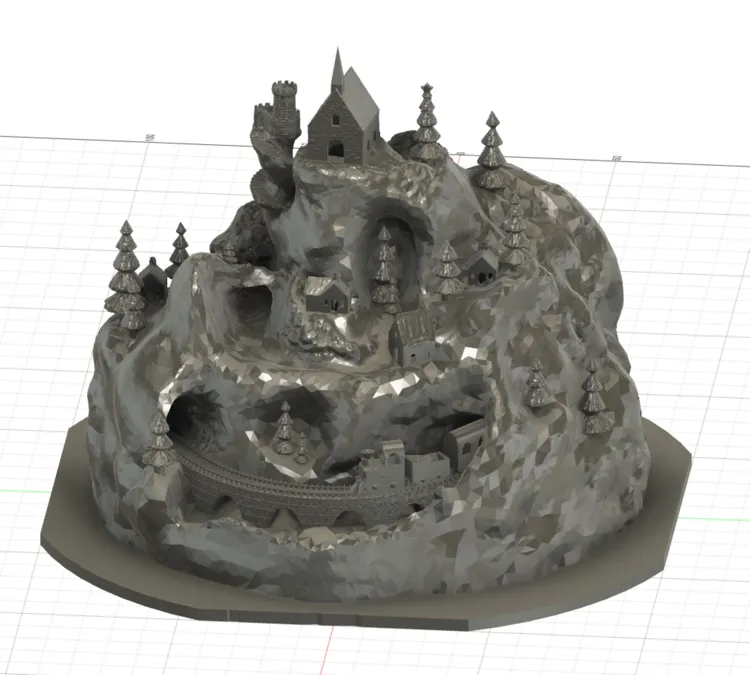 Christmas Village - Free 3D Print Model - MakerWorld