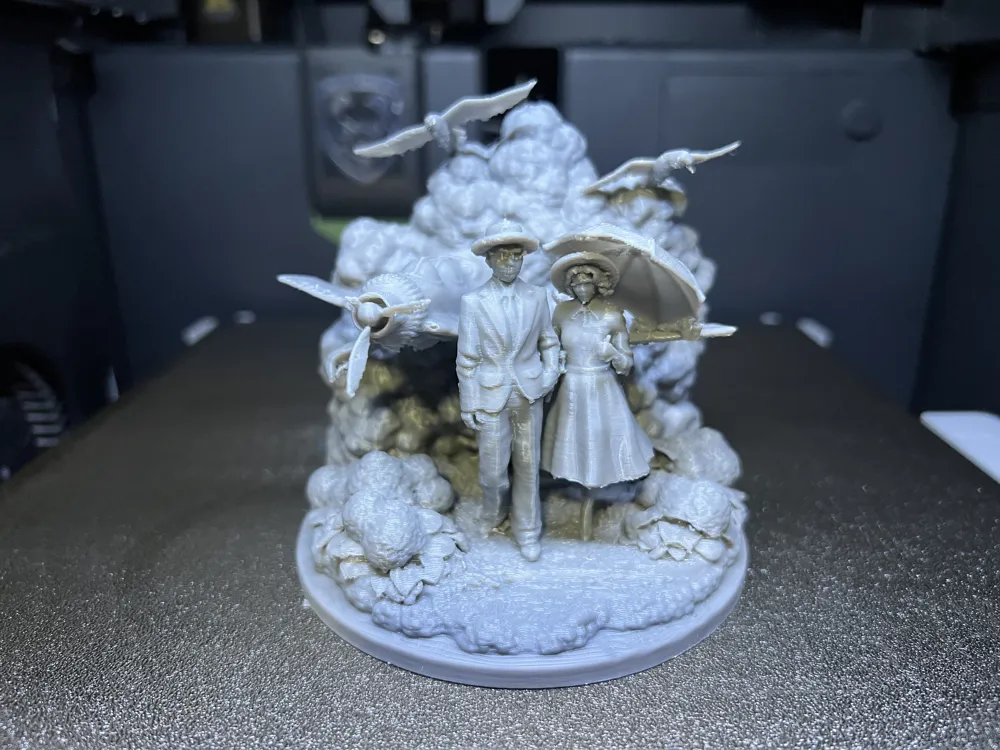 The Wind Rises Diorama Studio Ghibli Collection - Free 3D Print Model ...