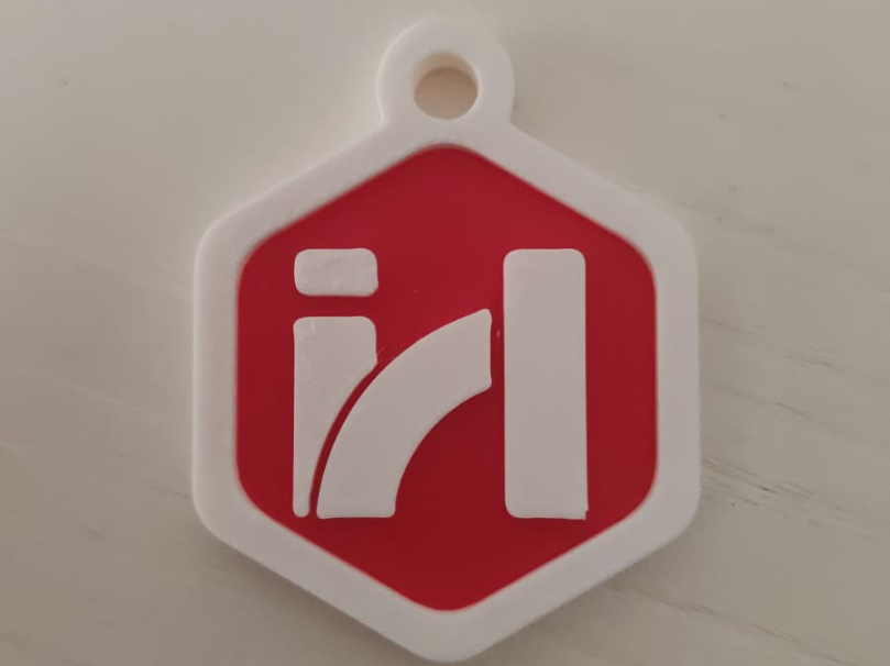 Hattat tractor keychain