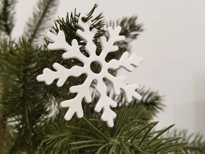 Snowflake 11 Tree Decor/Keychain