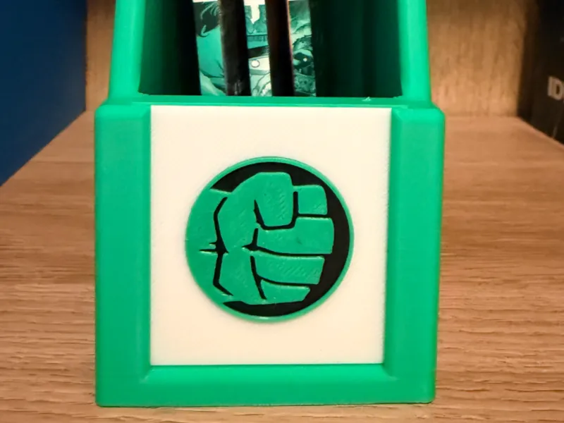 Hulk - Comic book holder label