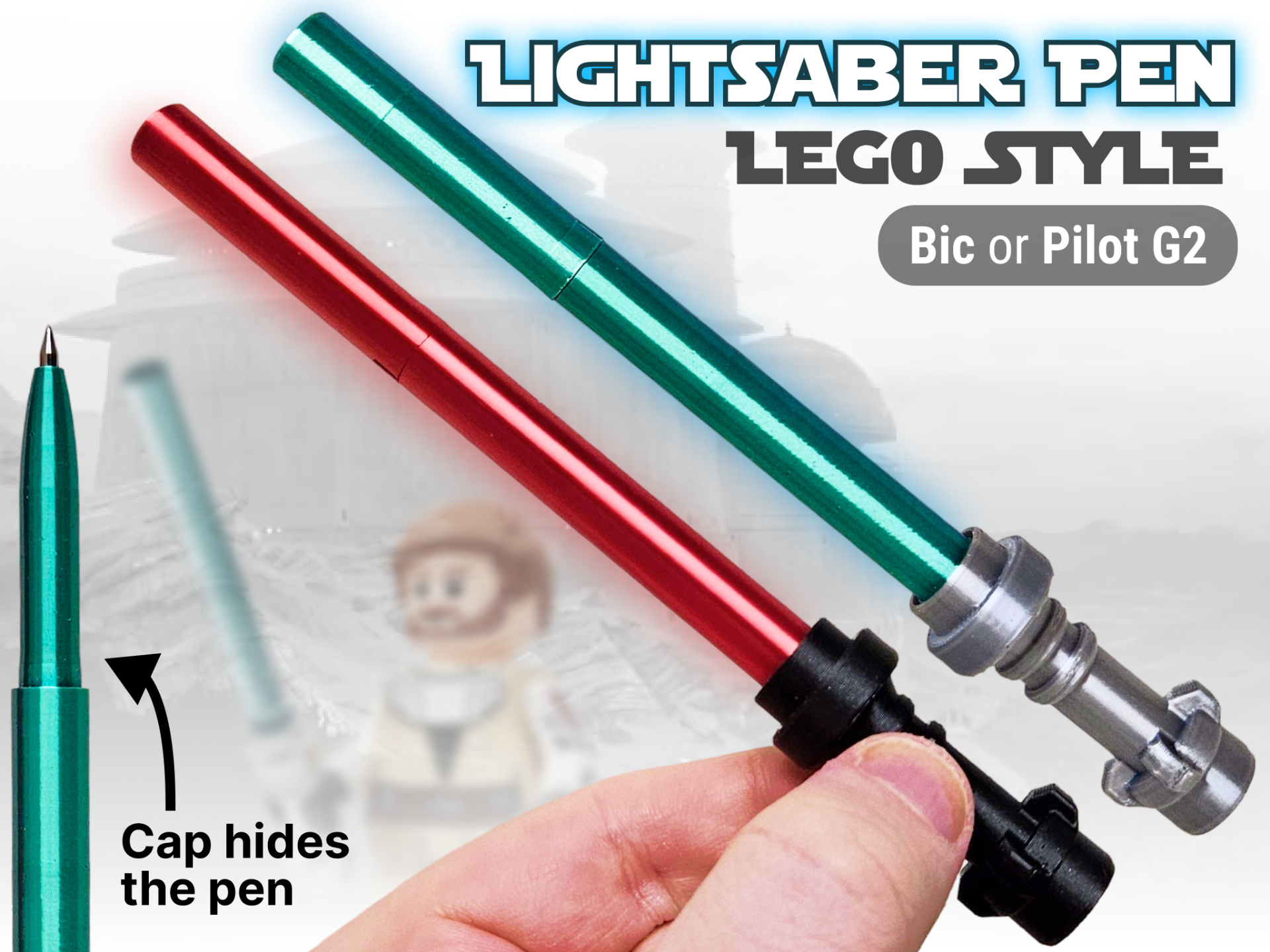 Legos-style Lightsaber Pen