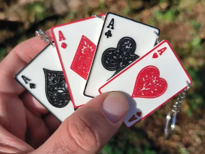 ACES keychain
