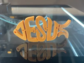 V2 STRONGER LINKS - Jesus Flexi Keychain
