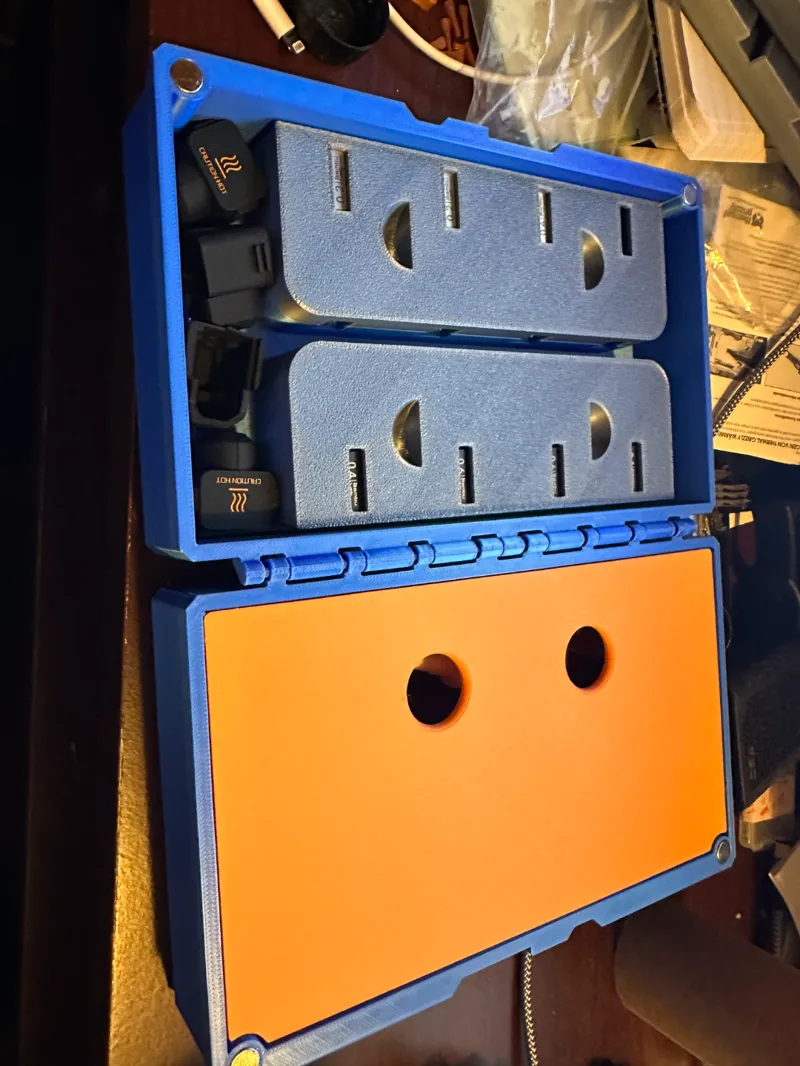 A1 Storage Box but designed to print on the X1C