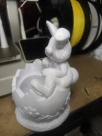Lapin de Pâques et son œuf — pot et coupelle — photo 5