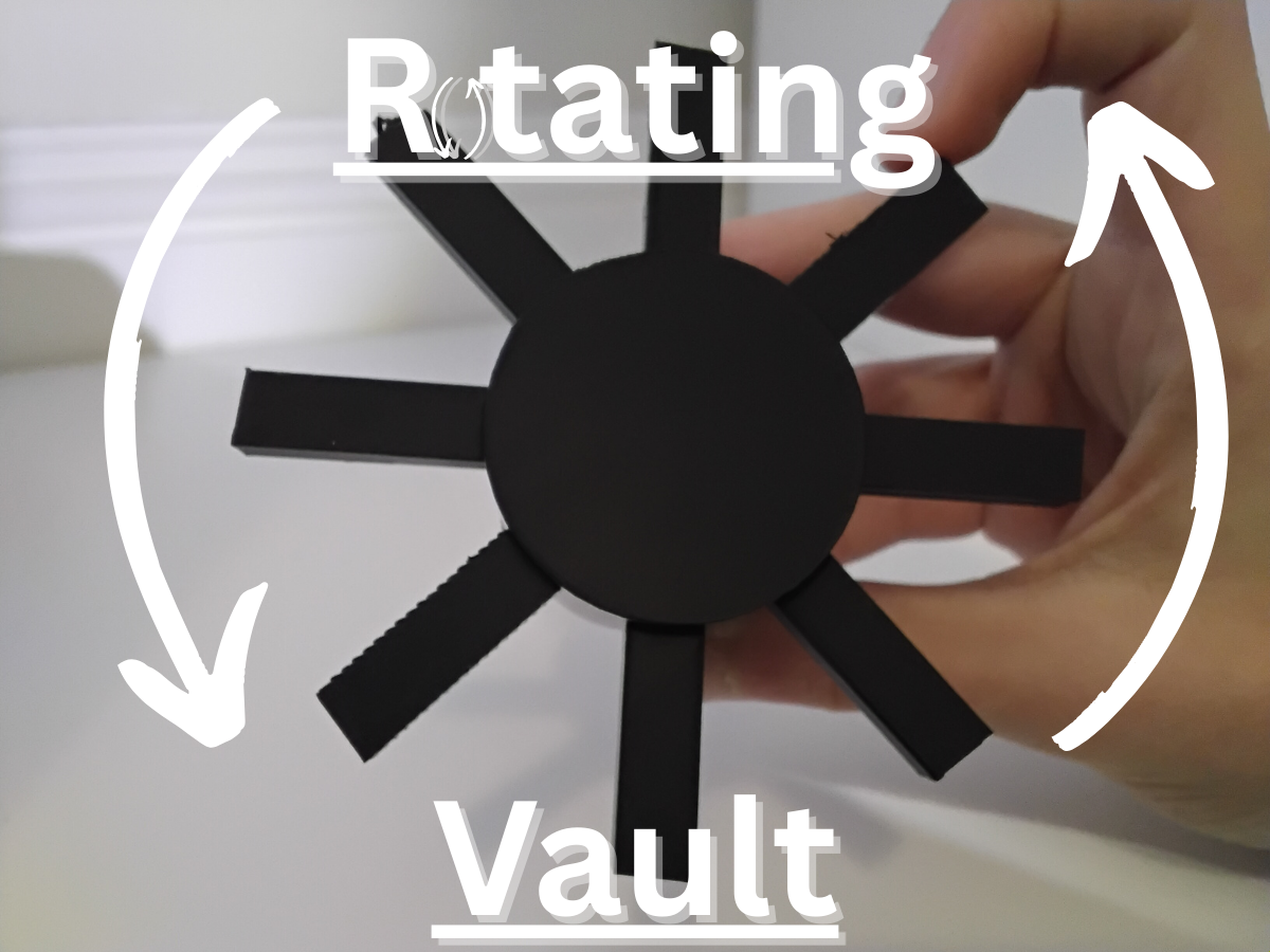 Spinning Vault Handle Fidget