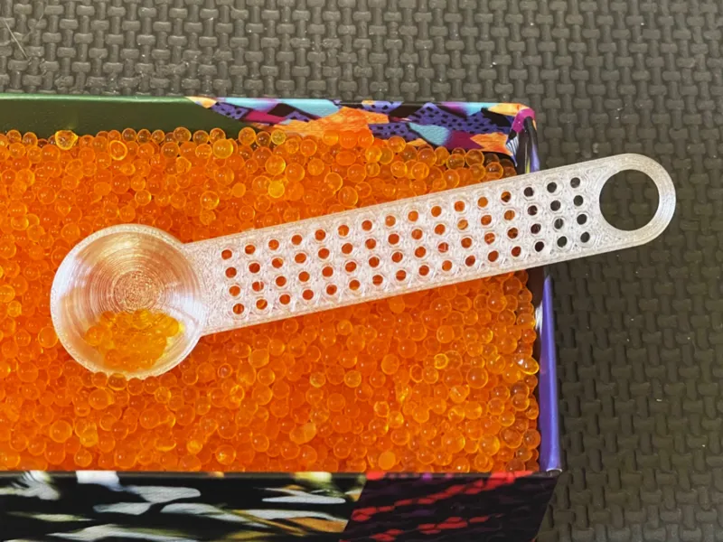Desiccant scoop small - FAST PRINT and PRECISION