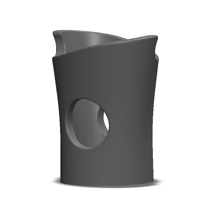 Organic Bike Wall Mount by MK by user_3758706970 MakerWorld