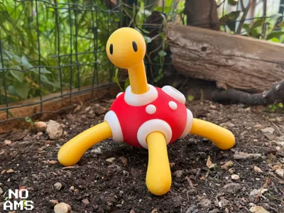 Articulated Shuckle Multipart NO AMS