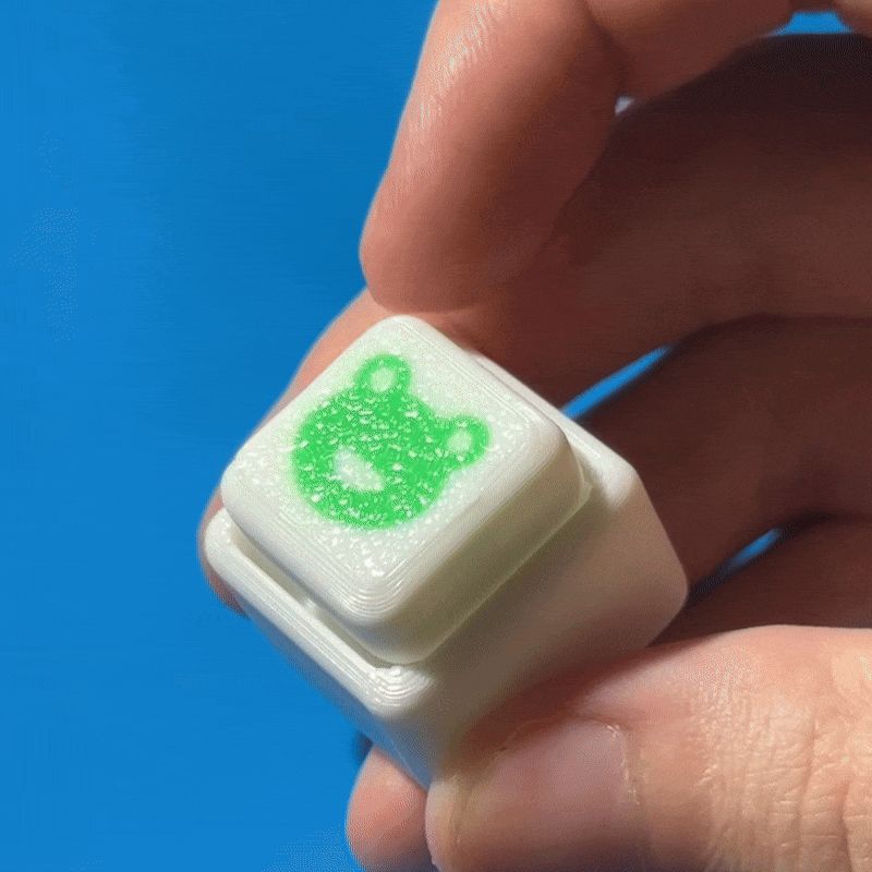 Clicky Frog Button Fidget - No AMS hacks!