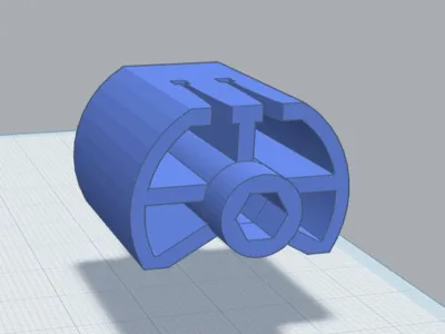 Replacement drum for 2" window blinds