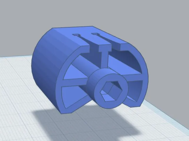 Replacement drum for 2" window blinds