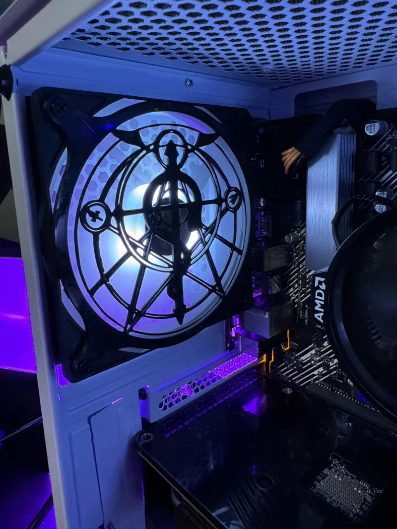 Full Metal Alchemist PC Fan cover 