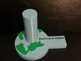 Funny Earth Toilet Roll Holder