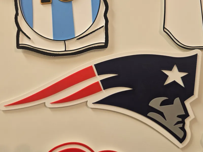 Patriots wall art