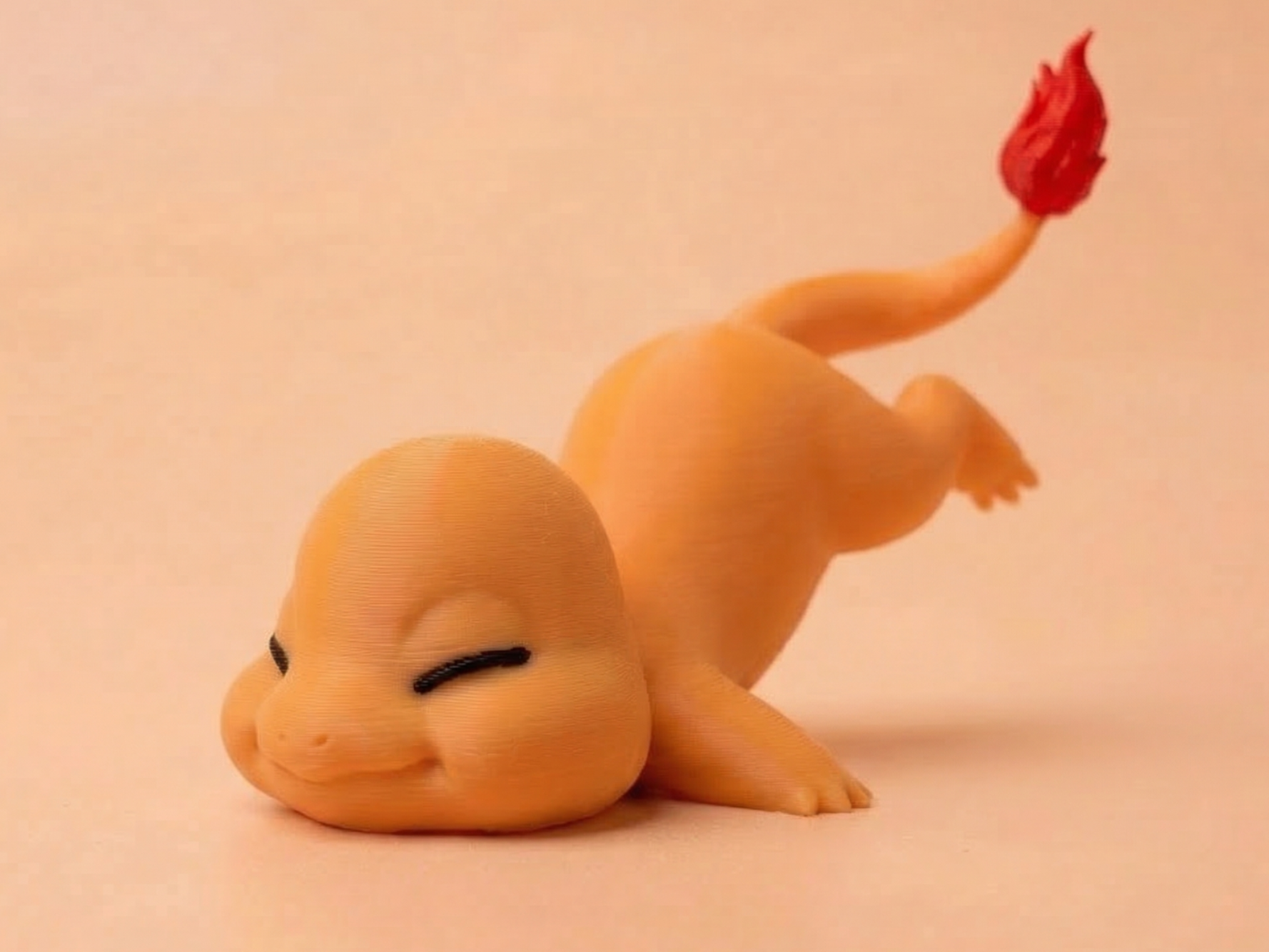 Charmander Face Plant - Pokemon Figure Fan-Art