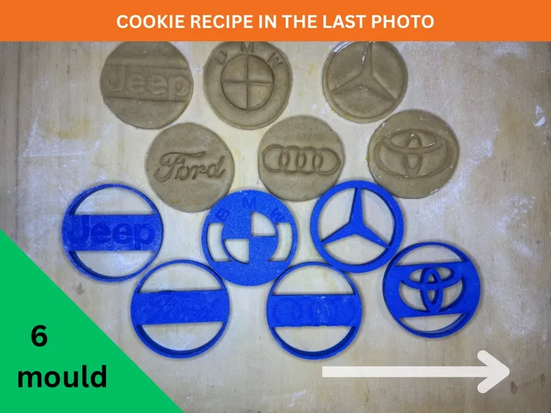 car logo cookie cutter