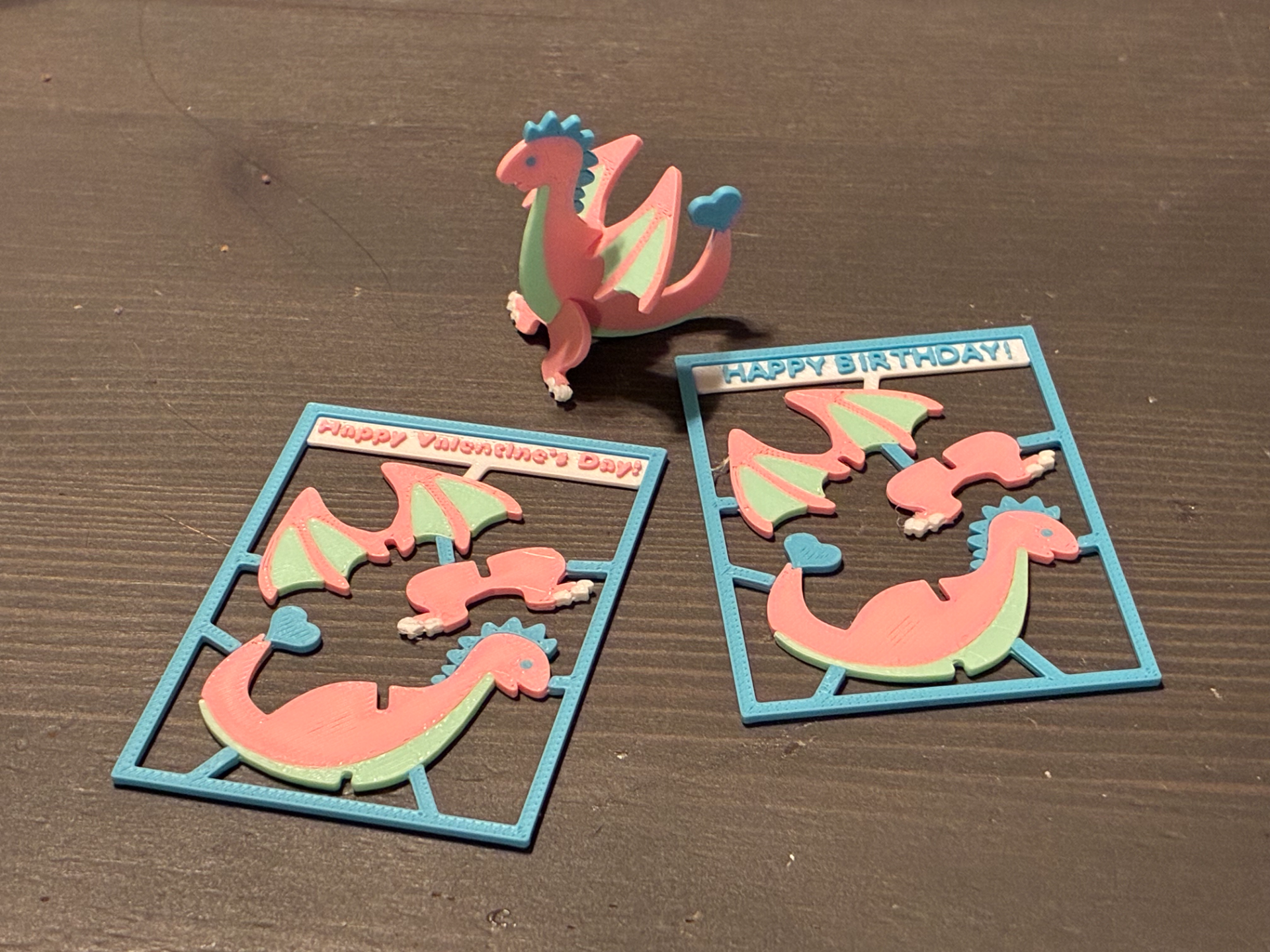Dragon My Heart Around Kit Card