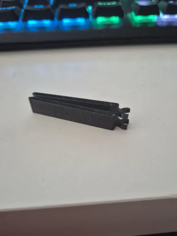 Modelo para impresión 3D: Dr.Glossy Duftdüse Verlängerung für Lüftungsgitter — vista de referencia 2