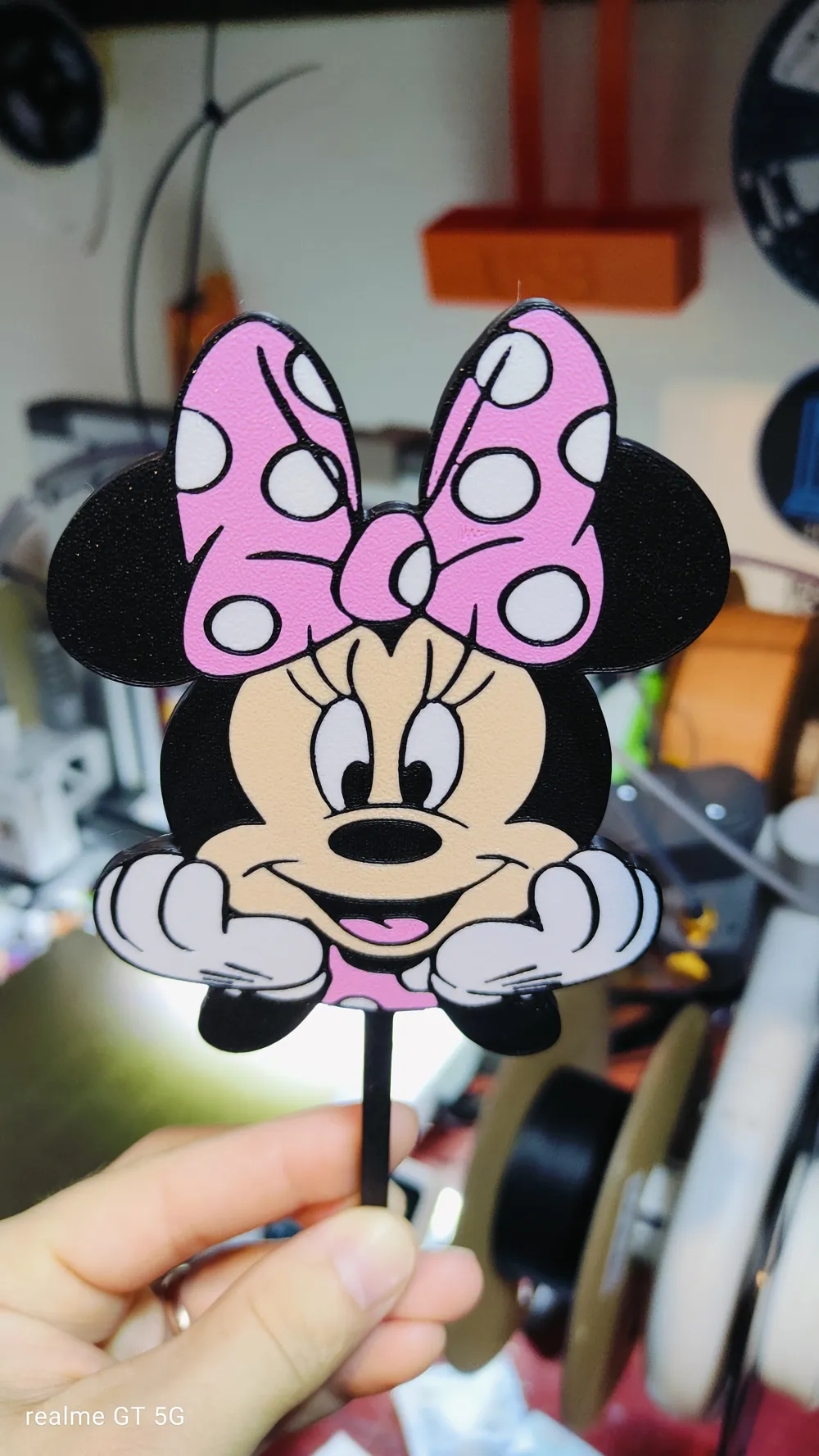 Minnie Mouse Cake Topper By Ericek555 Makerworld