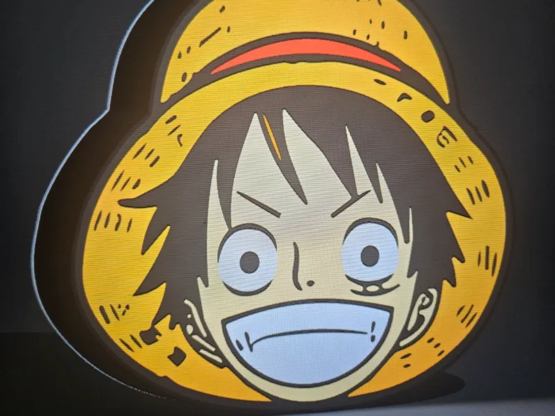 LUFFY Lightbox - OP Head