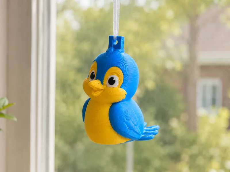 Süßer Vogel Fensteranhänger
