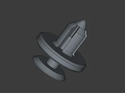 8mm Captive Trim Clip