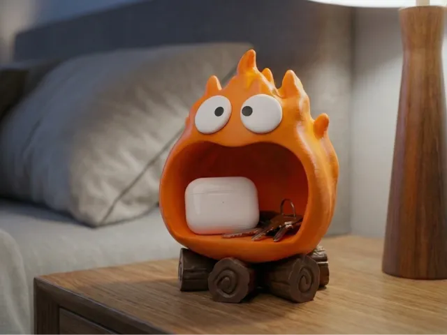 Ghibli Calcifer Fire Accessory & Key Holder Tray