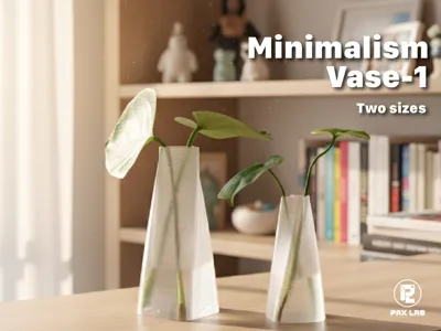 Minimalism Vase (Two Sizes) Flower Vase