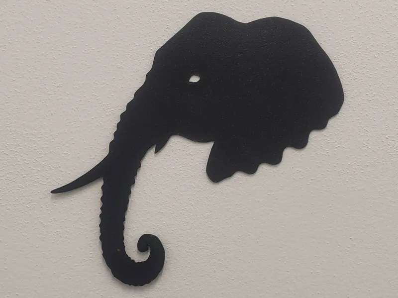 head elephant