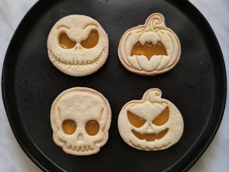 Halloween Linzer Cookie Cutters