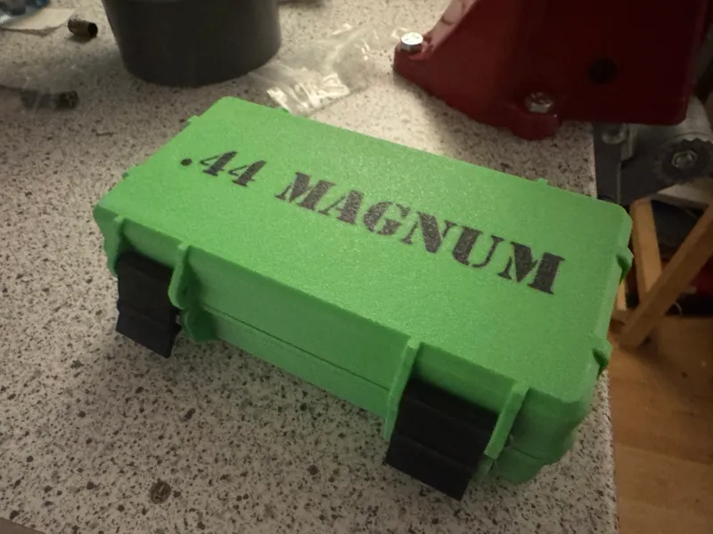44 Magmum Rugged Ammo Box - V3