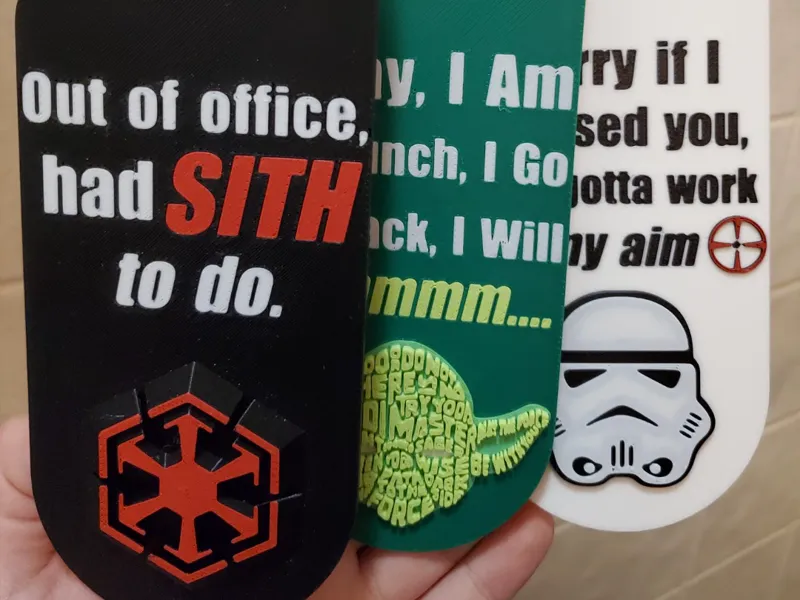 Star Wars Door Hangers